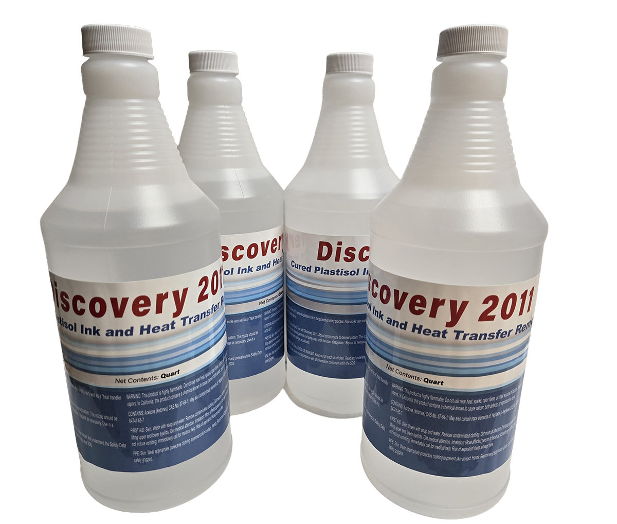 Discovery 2011- Cured Platisol Ink Remover