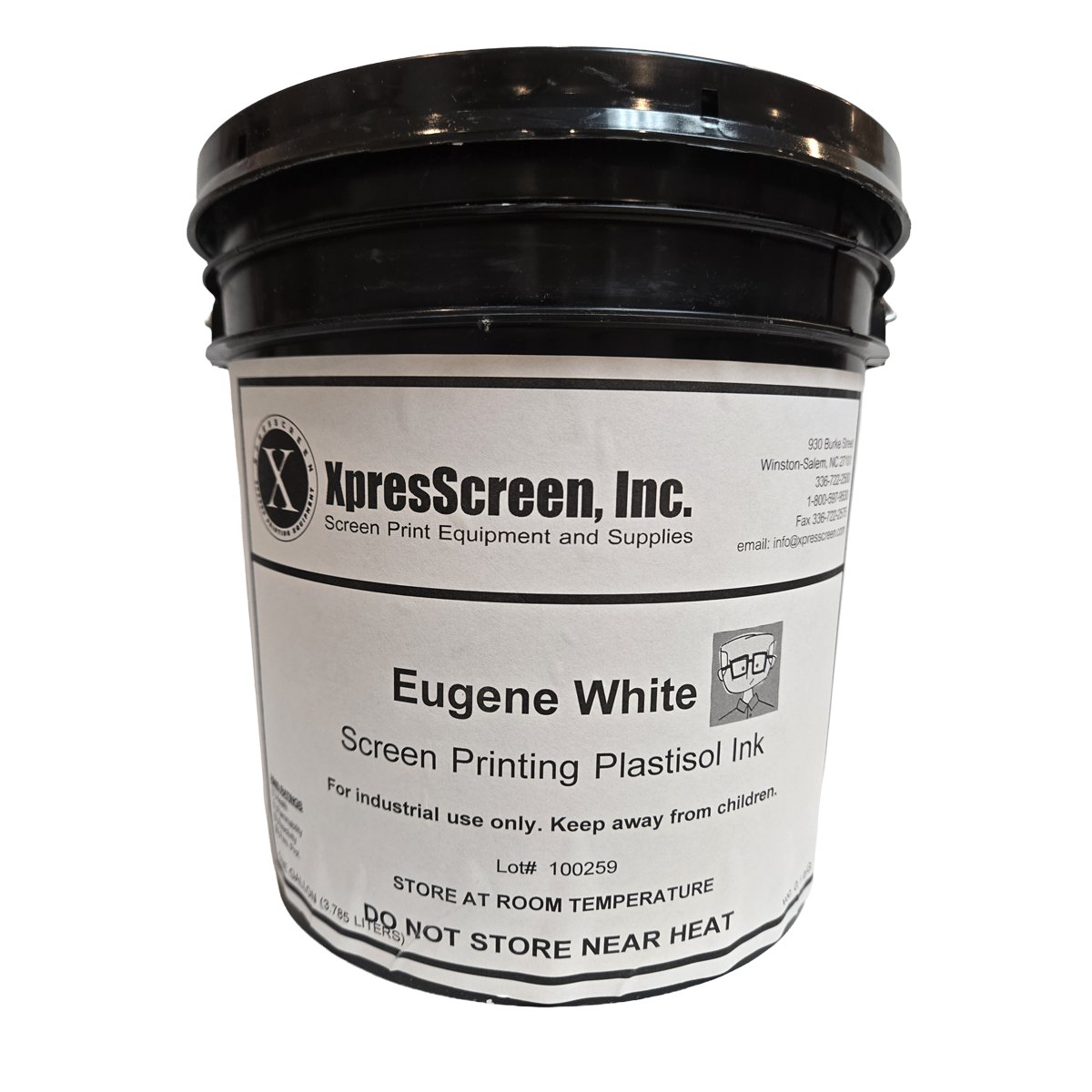 Eugene White Plastisol Ink
