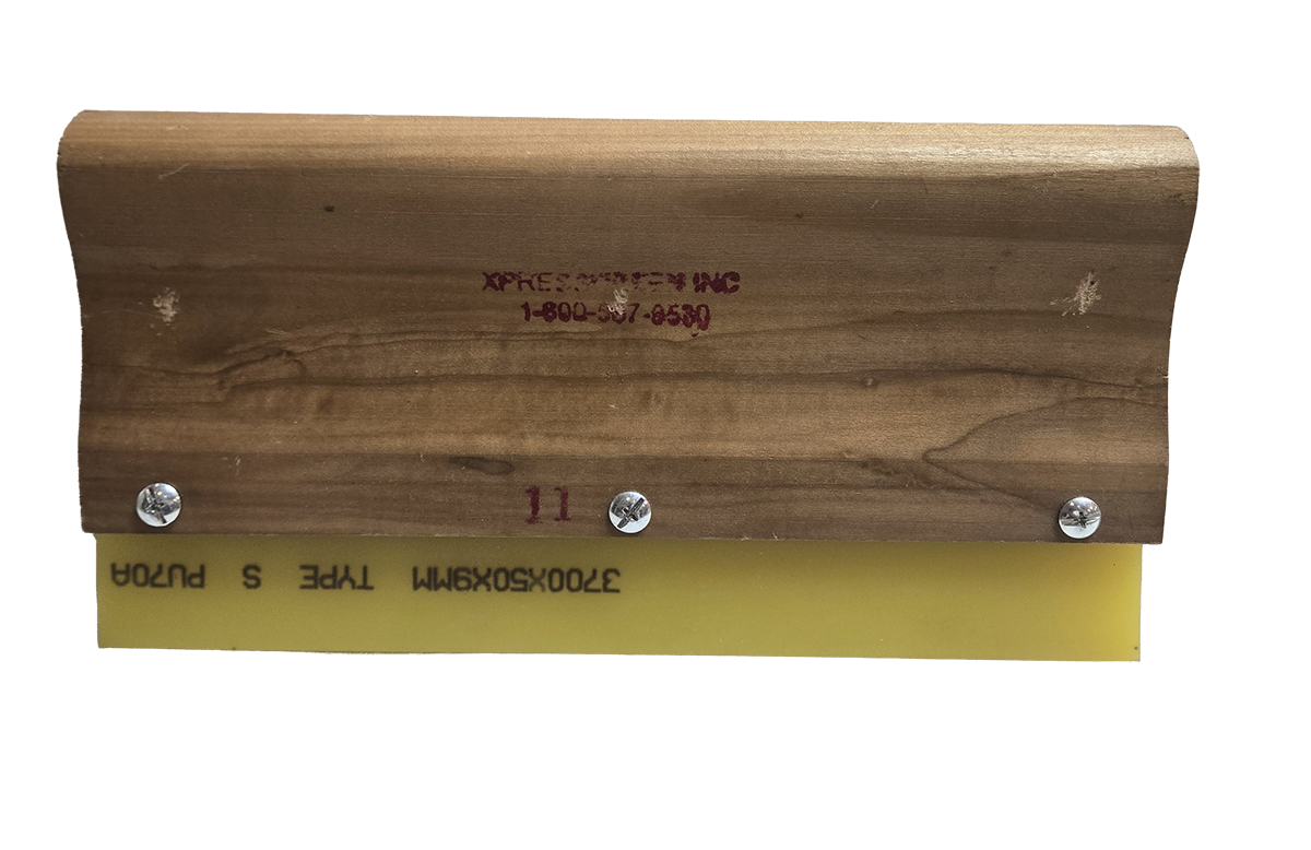 Wooden Screen Printing Squeegees