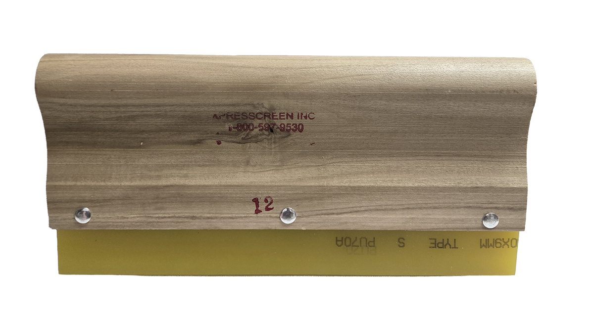 Wooden Screen Printing Squeegees