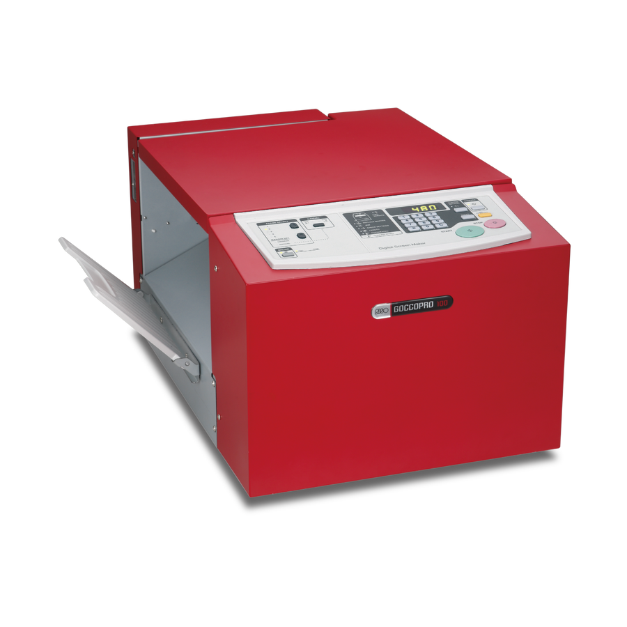 RISO GOCCOPRO 100 digital screen maker for industrial parts marking