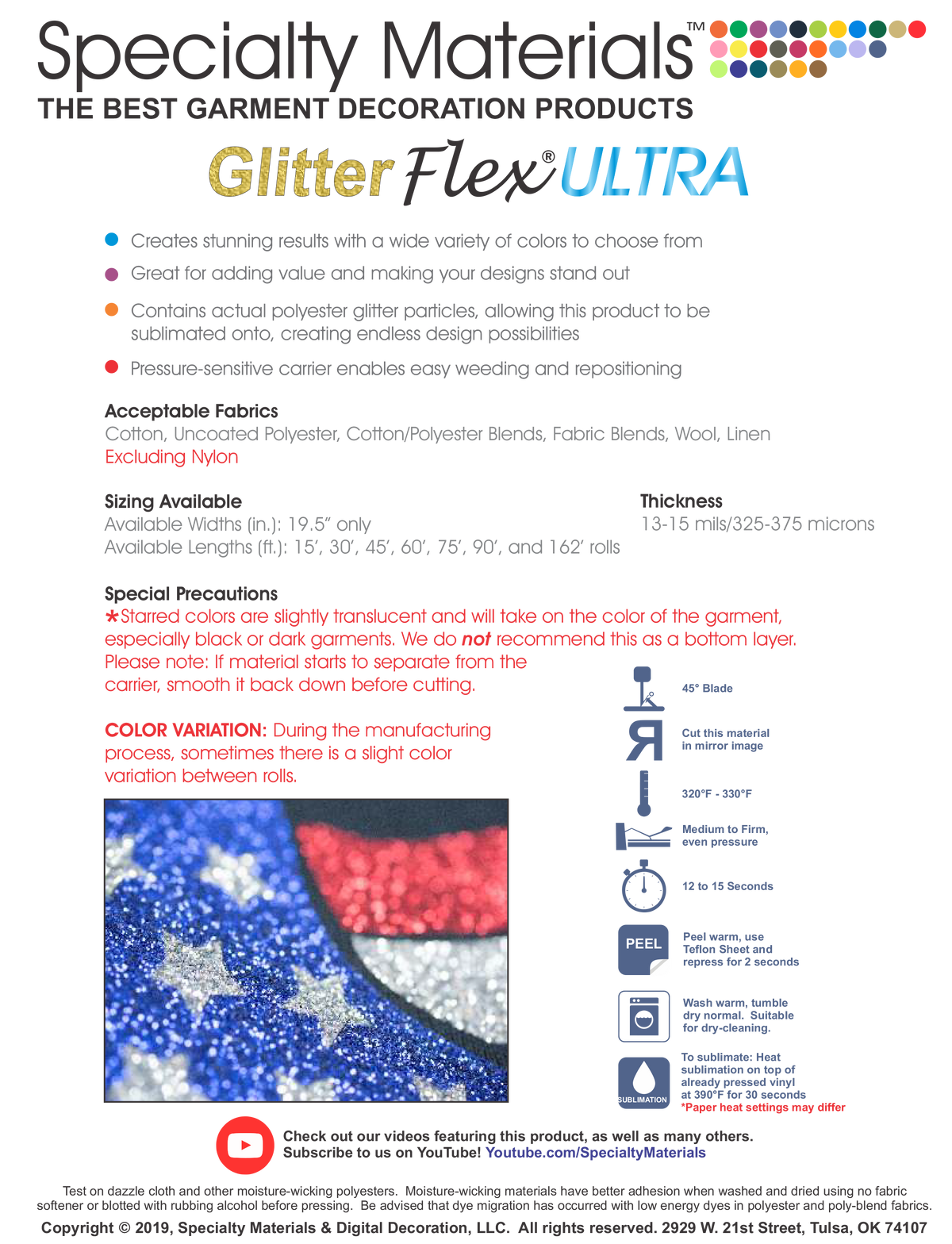 GlitterFlex ULTRA Vinyl