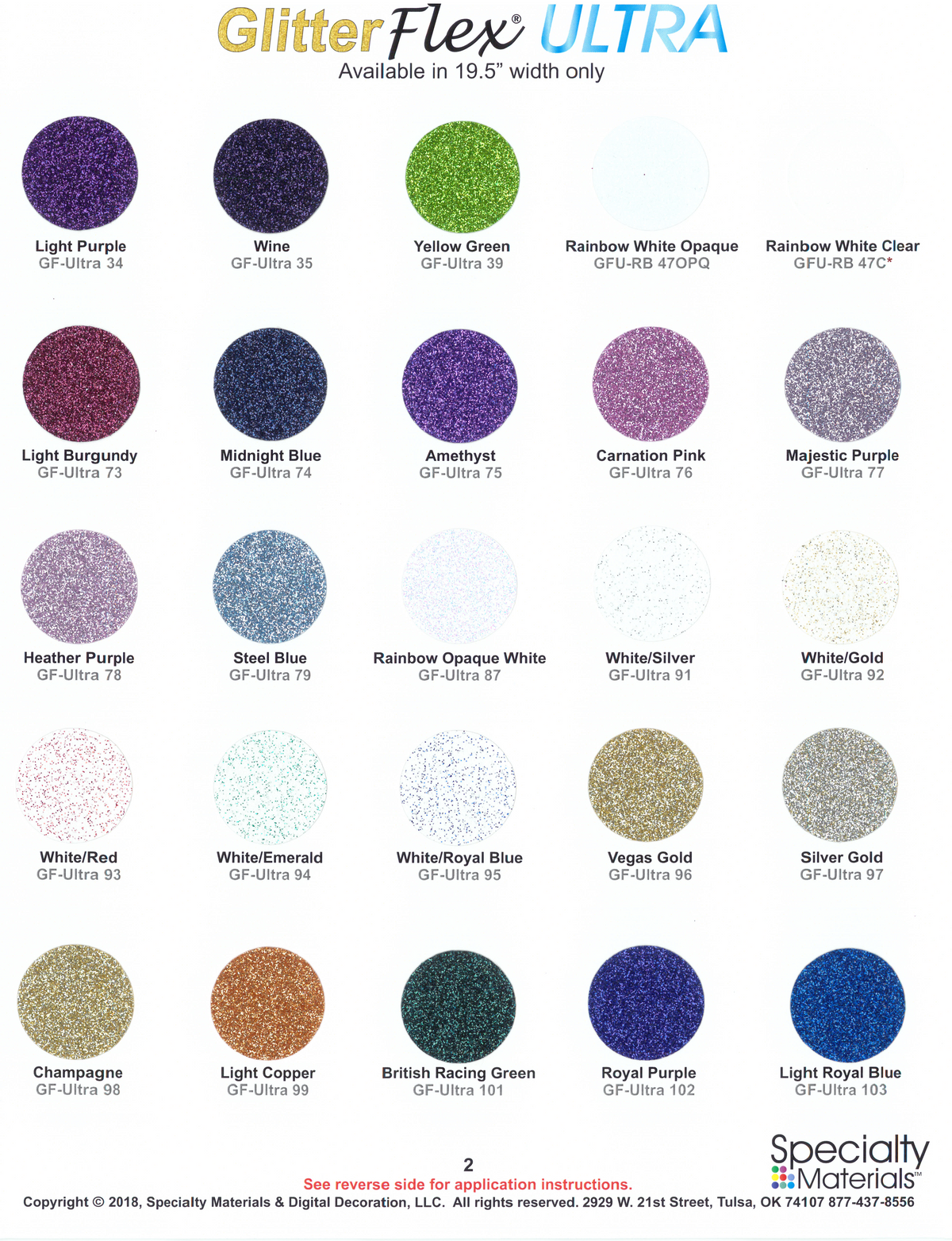 GlitterFlex ULTRA Vinyl
