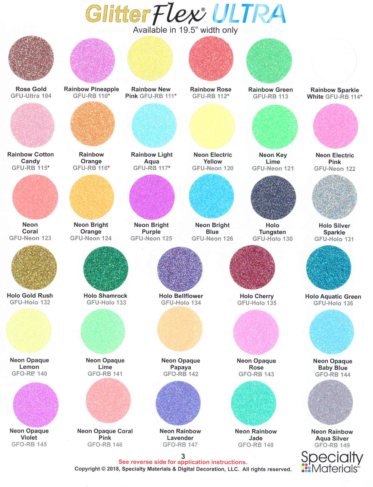 GlitterFlex ULTRA Vinyl