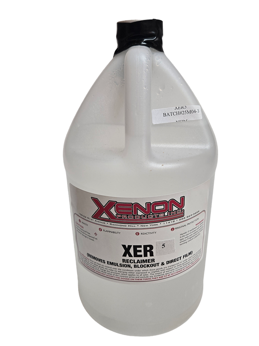 XER screen reclaimer for stripping emulsion from mesh
