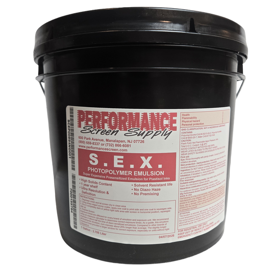 Super Exposing Presensitized Emulsion, gallon
