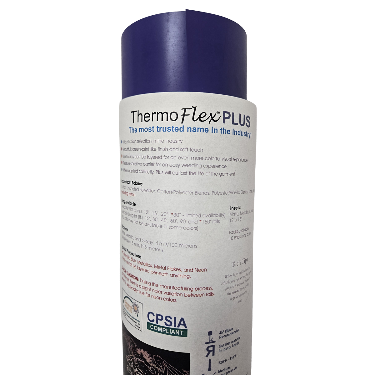 ThermoFlex Plus Heat Transfer Vinyl
